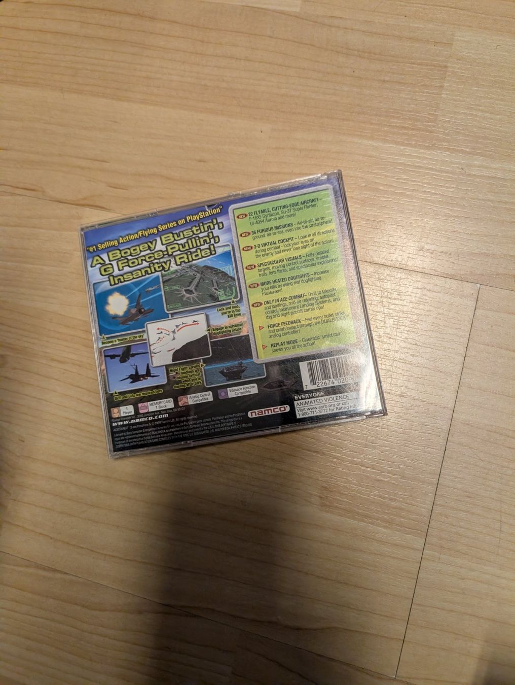 Spiele: Ace combat electrosphere Sony PlayStation NTSC USA – Gebraucht aus Giubiasco von Tici__nerd_Giubiasco 1