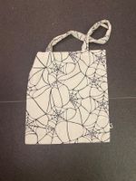 🕷️ Spinnennetz Stofftasche für Halloween/Fasnacht
