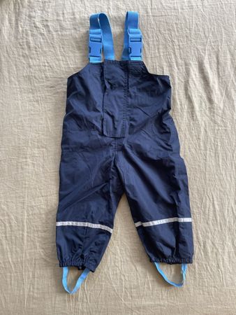 leichte Regenhose, Grösse 74/80, dunkelblau