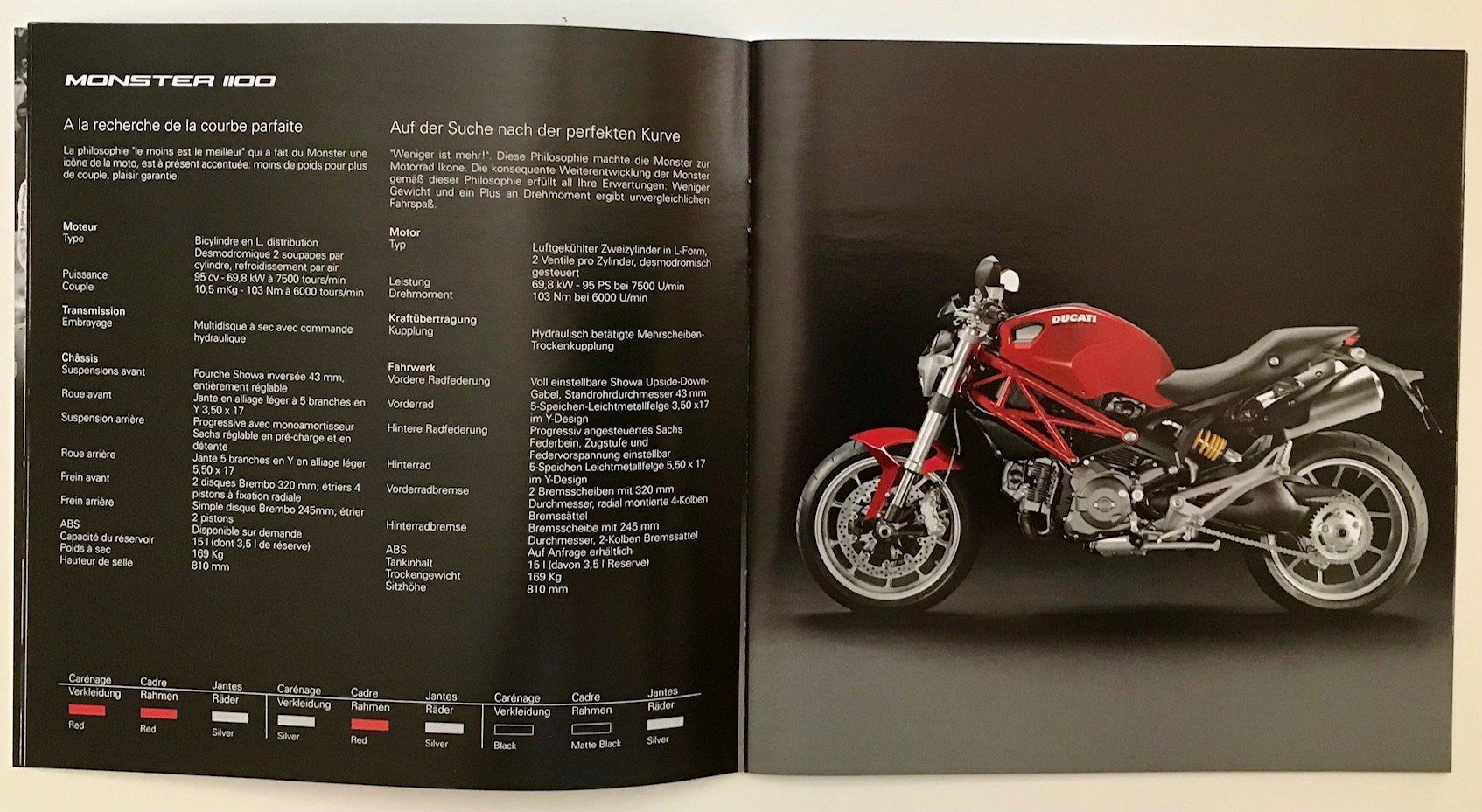 Ducati Dokumente: Ducati Prospekt Jahresprogramm 2010 – Gebraucht aus Strengelbach von Omobono 3