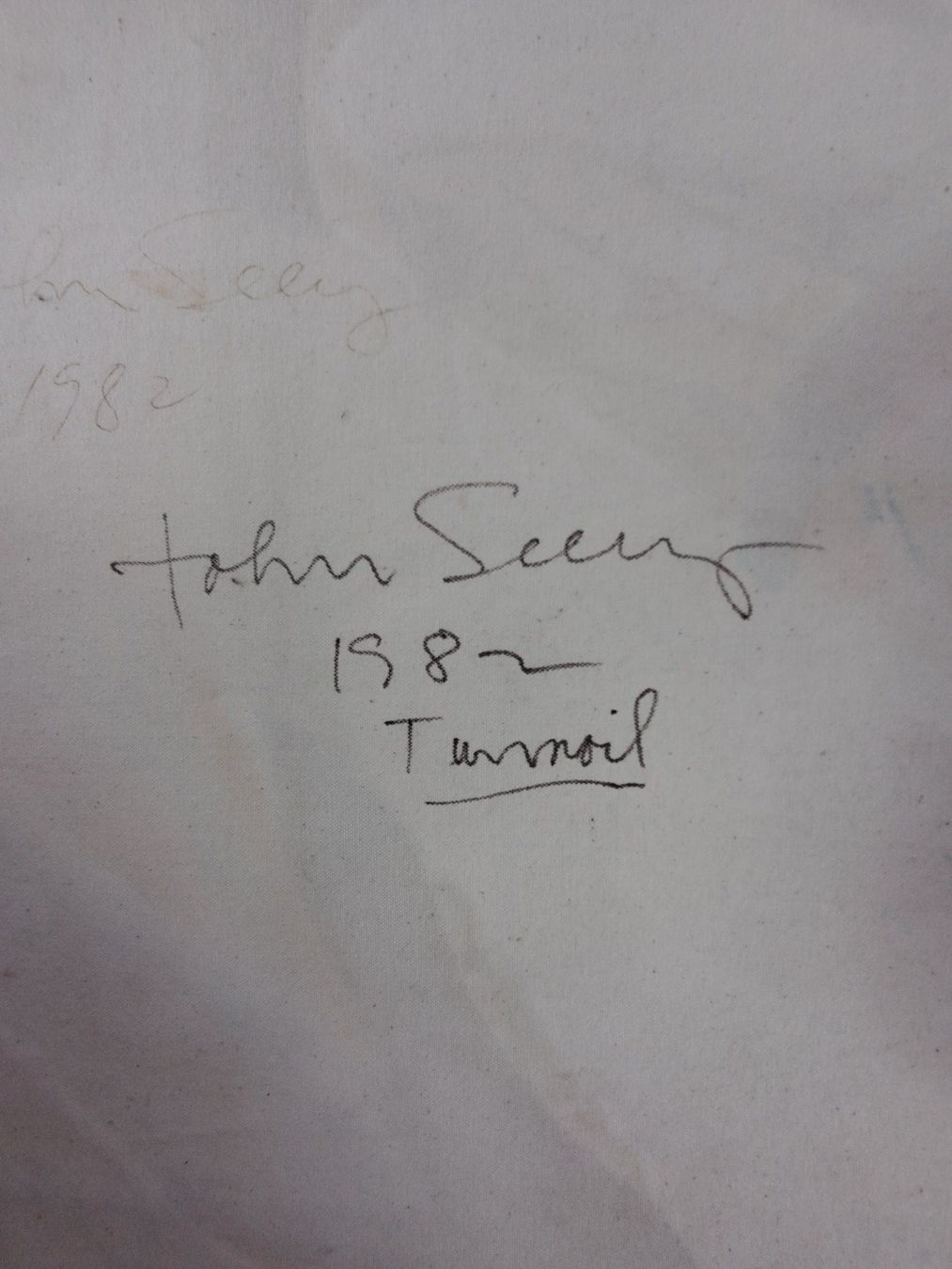 Dipinti: John Seery USA 1982 – Usato da Zürich venduto da Zuerichparis08 7