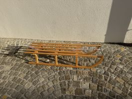 Holzschlitten DAVOSER, 3-Plätzer