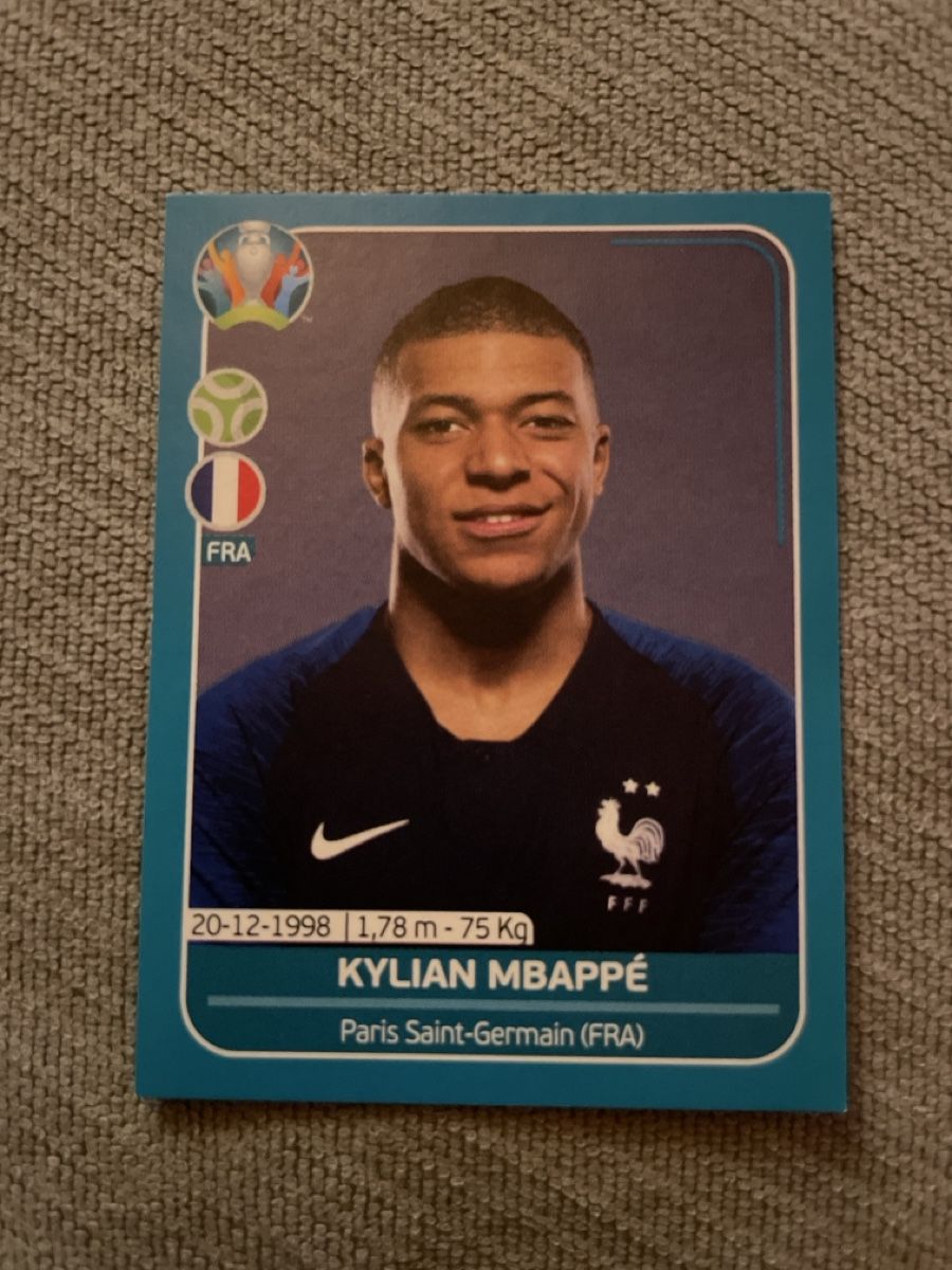 Panini Cartes à collectionner: Kylian Mbappé EM 2020 – Neuf (Voir description) à Büttikon AG par lca_v7pb