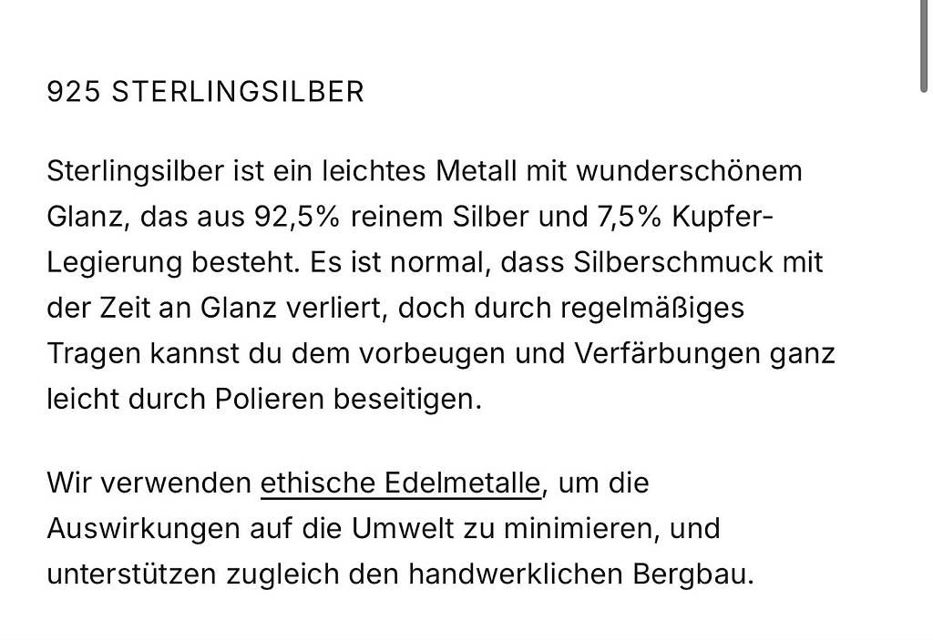 Ringe: Silbriger Ring von Bruna the Label, 2cm – Gebraucht aus Solothurn von laau1997 2
