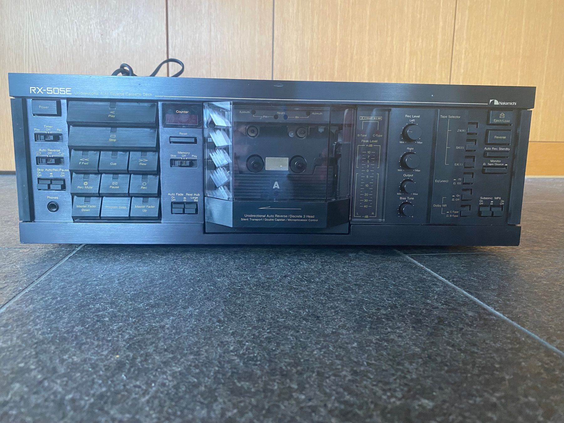 Musicassette: Nakamichi RX-505E Auto-Reverse Kassetten-Deck – Usato da Zürich venduto da igi88