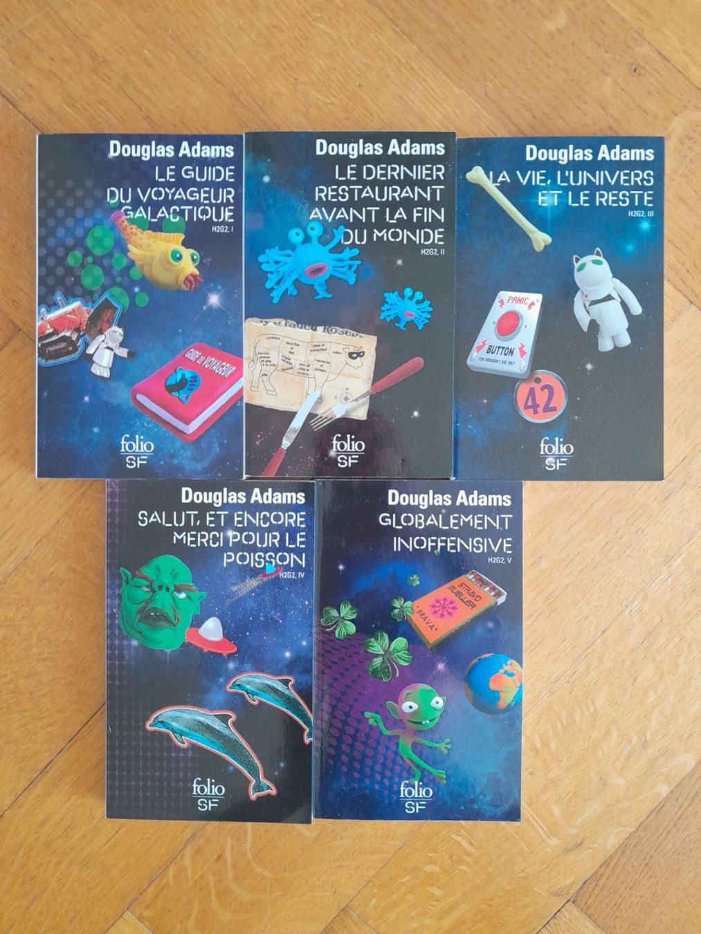 Libri: 5 Livres de poche - Douglas Adams – Usato da Lausanne venduto da jyle1018