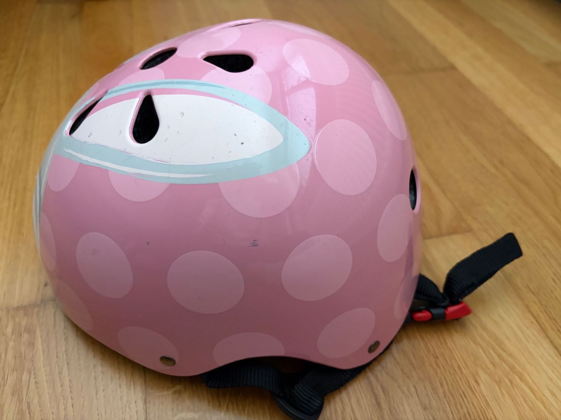 Caschi: Kinderhelm, rosa, Mikimoto, Hasen-Design, Größe 48/53 – Usato da Zollikon venduto da Ostendo 3