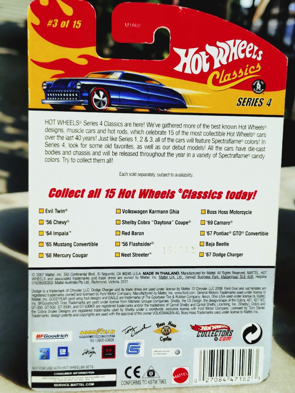 Hot Wheels Modellini d'auto: Hot Wheels Classics Dodge Charger Gold Limited Edition – Nuovo e nell'imballaggio originale da Zürich venduto da DiecastDude 4
