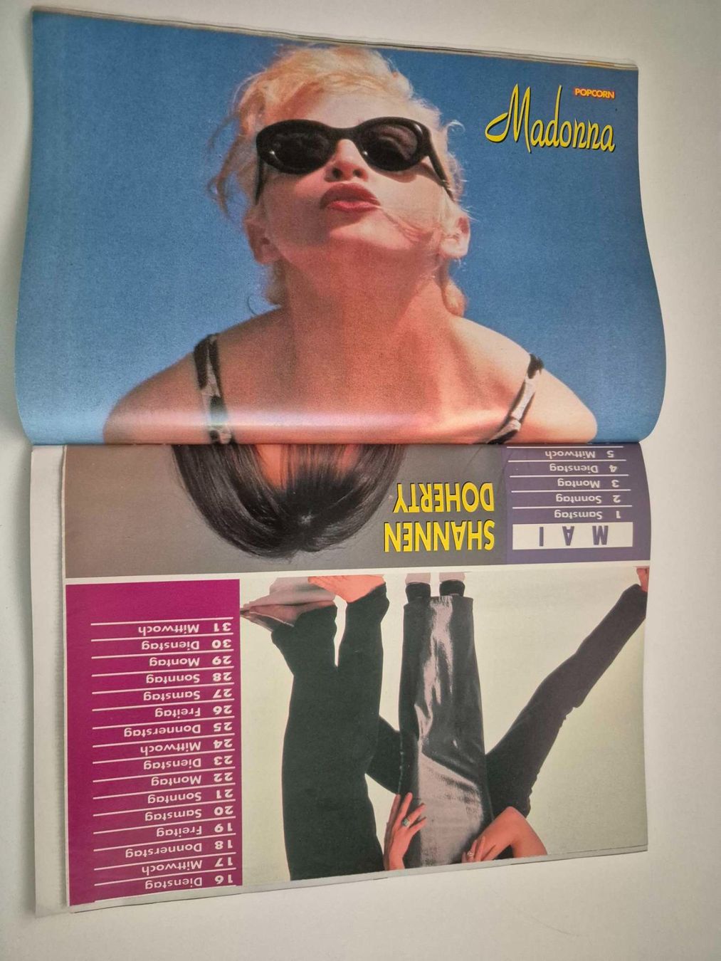 Riviste & Magazine: POPCORN Nr 12 / 89  1992 mit Postern – Usato da Au ZH venduto da Dr_Socrates 3