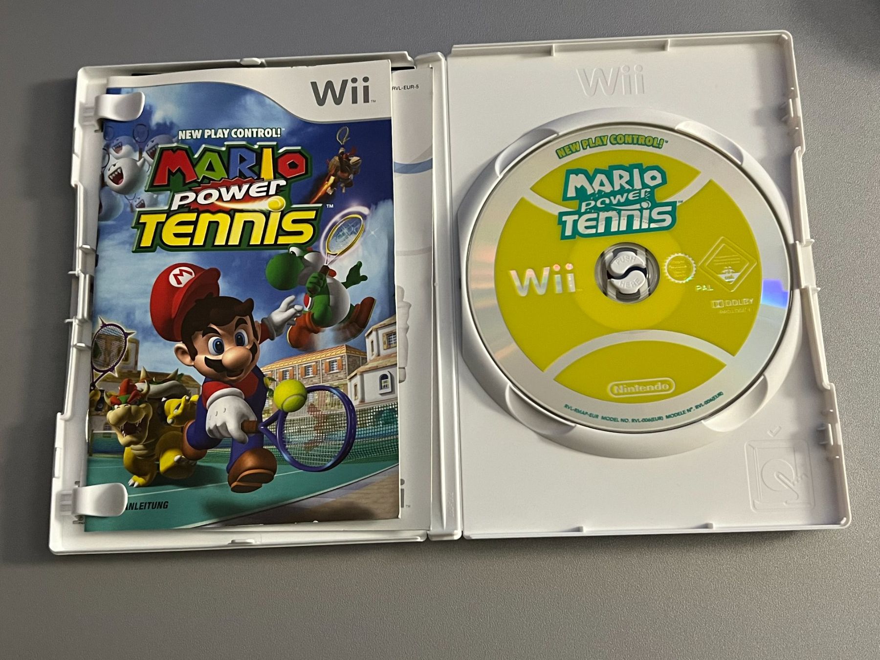 Nintendo Giochi: Mario Power Tennis - Nintendo Wii – Usato da Rivera venduto da poweradem05 2