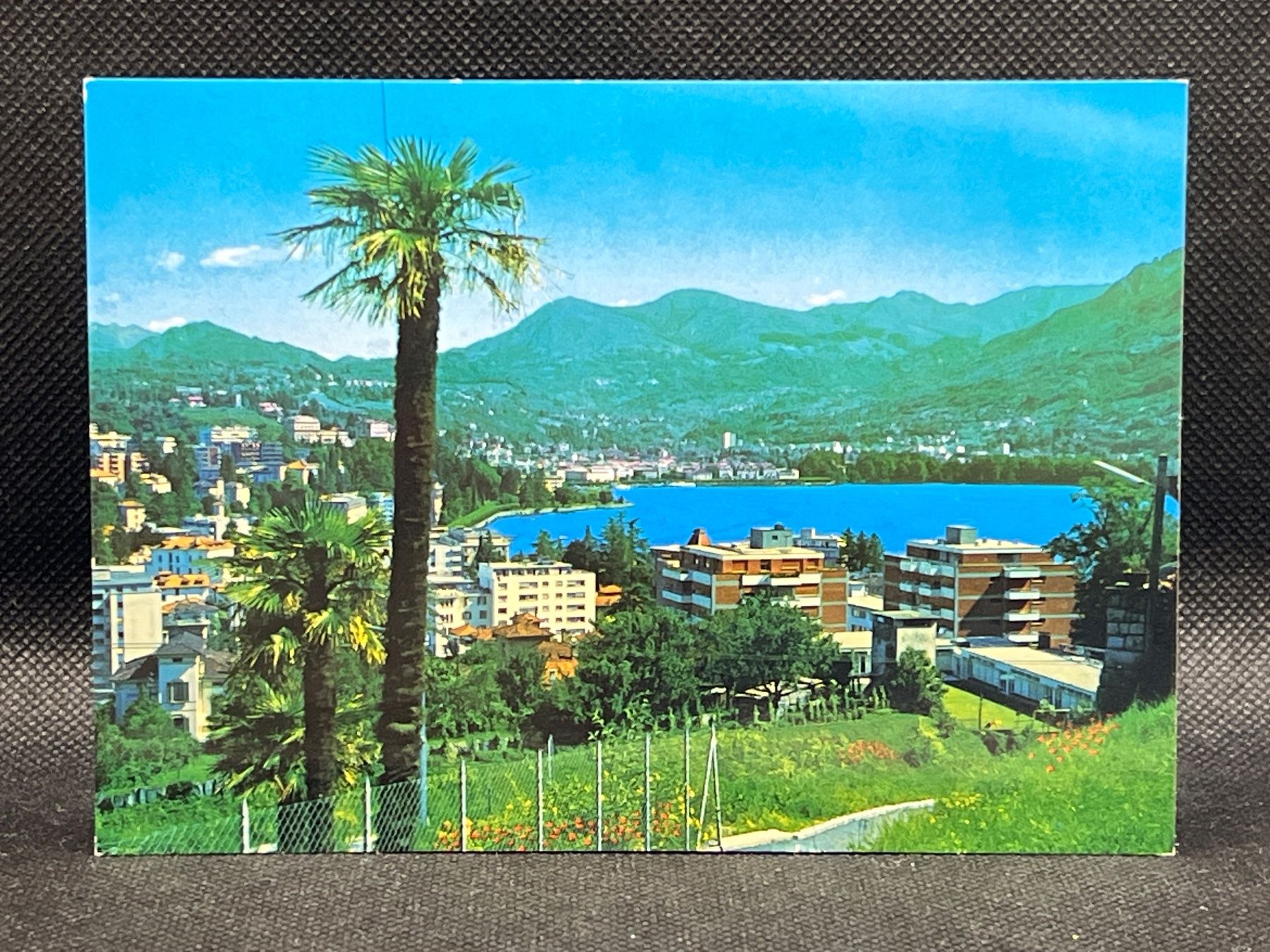 Cartoline postali: Lugano-Paradiso, Panorama – Usato da Widnau venduto da Brusi9