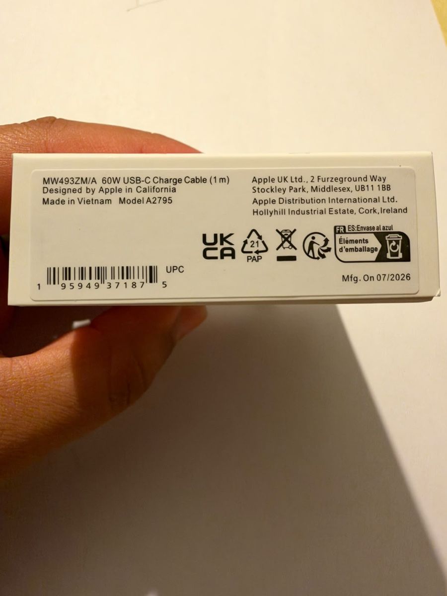 Apple Kabel: Cable tipe c 100% original Apple – Neu und originalverpackt aus Leukerbad von mig_8bbp 2