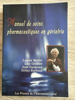 Manuel de soins pharmaceutiques en gériatrie