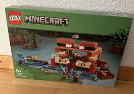 LEGO Minecraft 21256 Das Froschhaus , neu