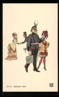 sign. Wr. de May: Schweizer Infanterie-S
