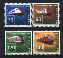 2002, Sondermakren 100 Jahre SBB ** (1)