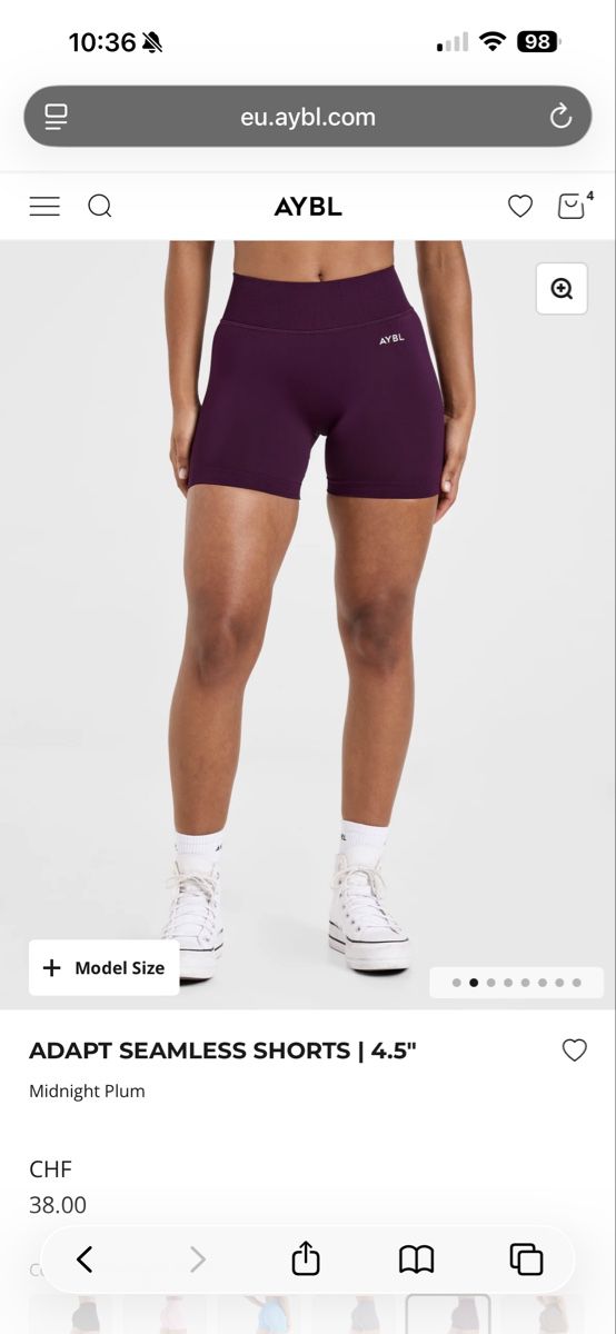 Aybl Leggings: AYBL-Adapt Seamless Shorts 4.5” – Nuovo (secondo la descrizione) da Vésenaz venduto da ilomd 4
