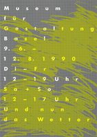 Morscher et Vines : Museum für Gestaltung Basel, 1990