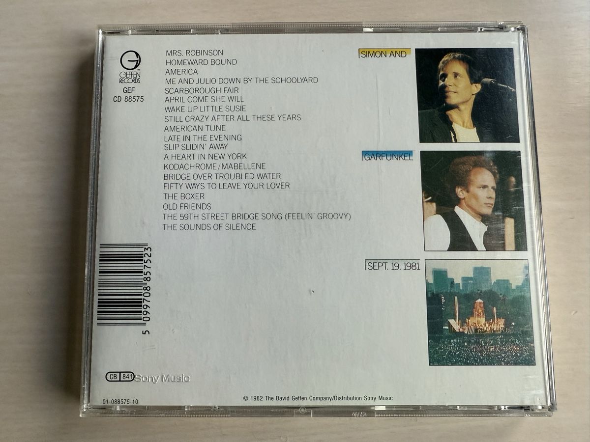CD: Simon & Garfunkel - The Concert in Central Park CD – Usato da Oberried Brienz venduto da Chyara 1