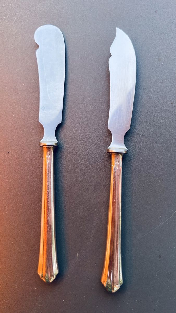 Set di posate: Butter-Käsemesser – Nuovo (secondo la descrizione) da Reinach BL venduto da Cipolata
