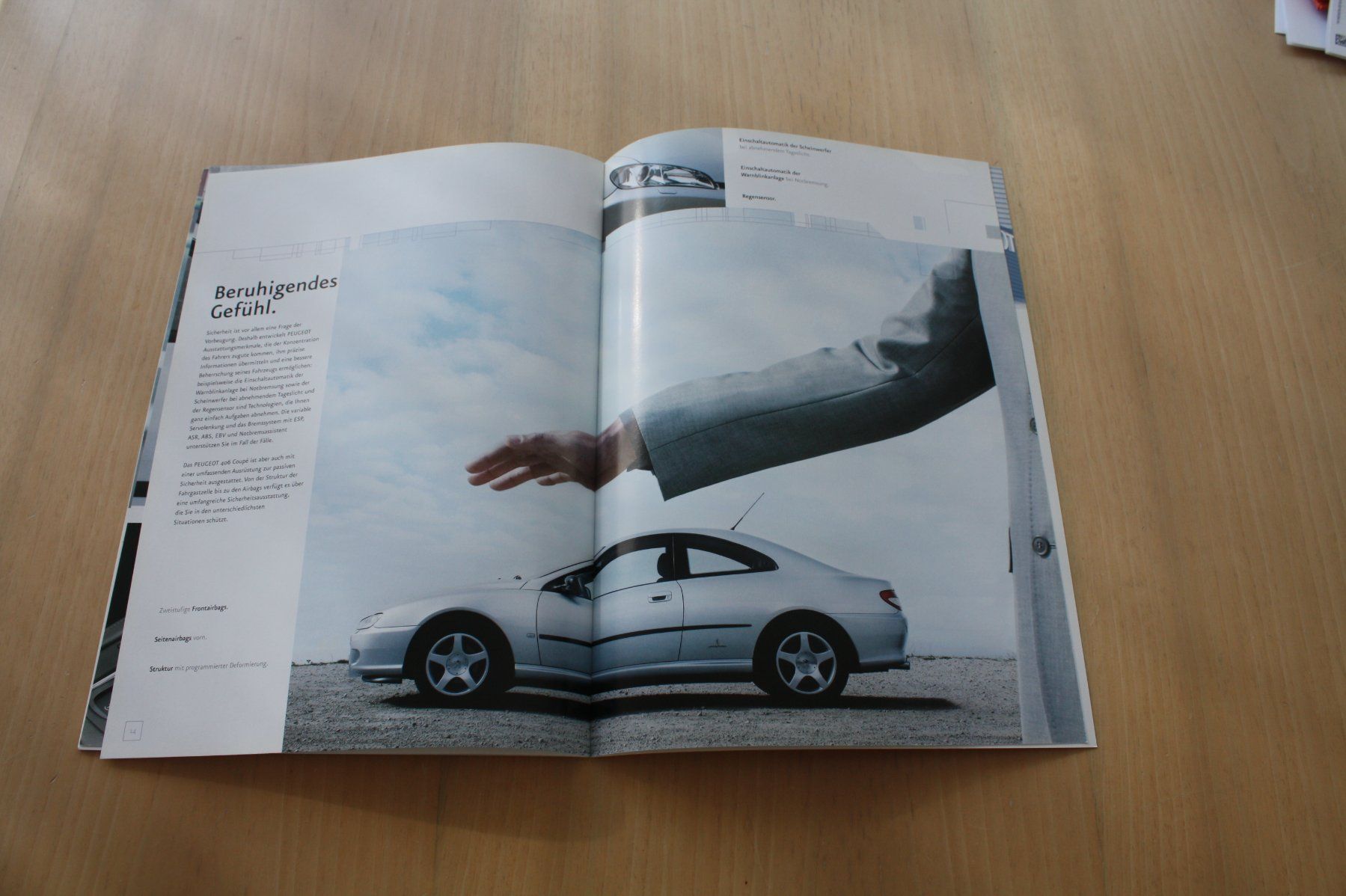 Peugeot Documenti: Peugeot 406 Coupe - Original Prospekt - 6/2003 – Usato da Wikon venduto da erwin400 7