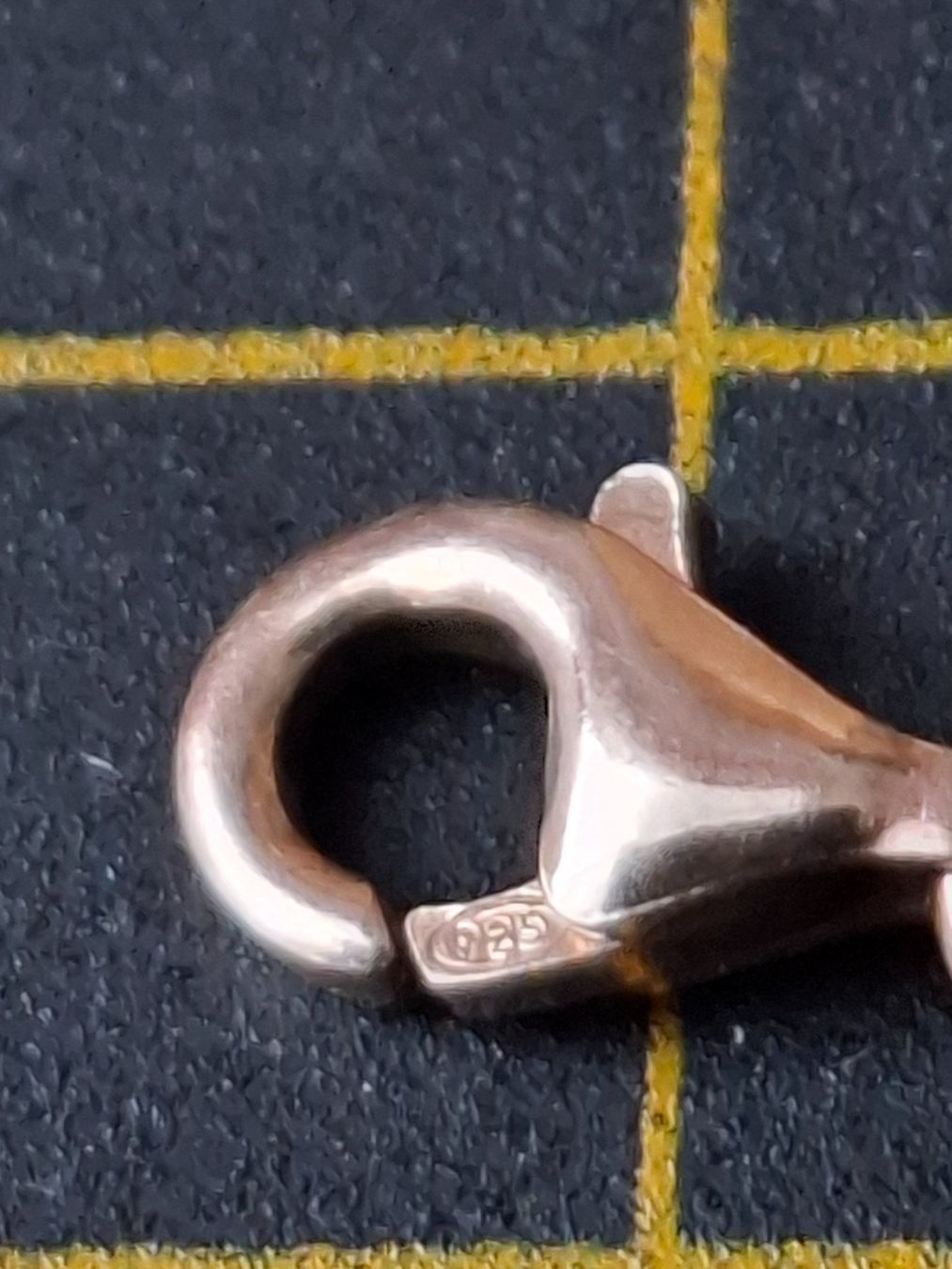 Catenine: Kette Silber 925  mit Anhänger Karneol 80cm – Usato da Zwieselberg venduto da Halifaxmendusli 1