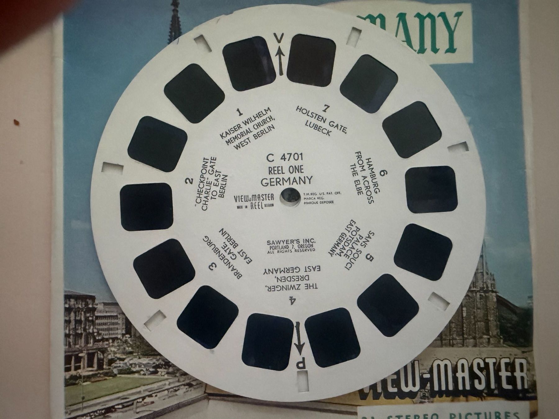 View-master Spielzeuge: View-Master 3D: Nr. C 470 GERMANY (3 Scheiben) – Gebraucht aus Tegerfelden von siebenmacky 3