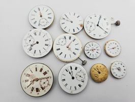 Konvolut Taschenuhrwerk Taschenuhr Werke