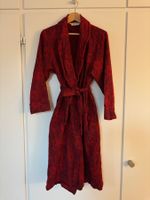 DIOR Hausmantel , Mogenmantel Wolle rot S 36
