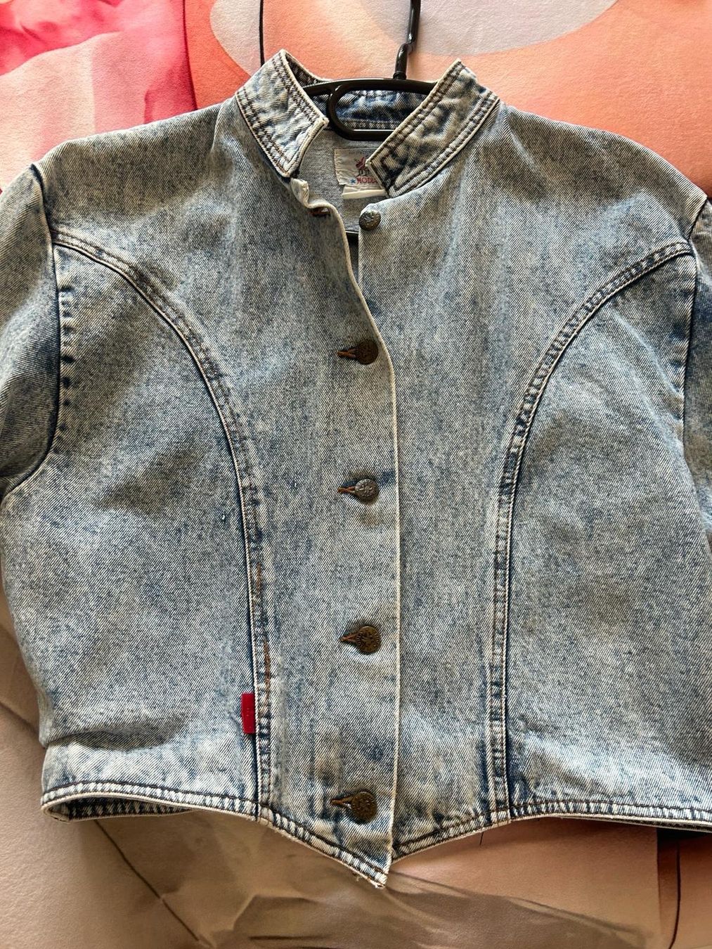 Giacche: Coole Jeansjacke im 80er Stil, Gr. 3, – Usato da Basel venduto da Friend68 1