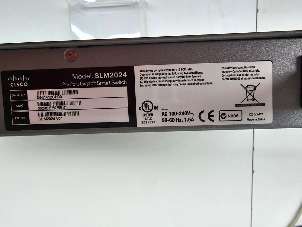 Switch 6 Cisco SLM2024 | Kaufen auf Ricardo