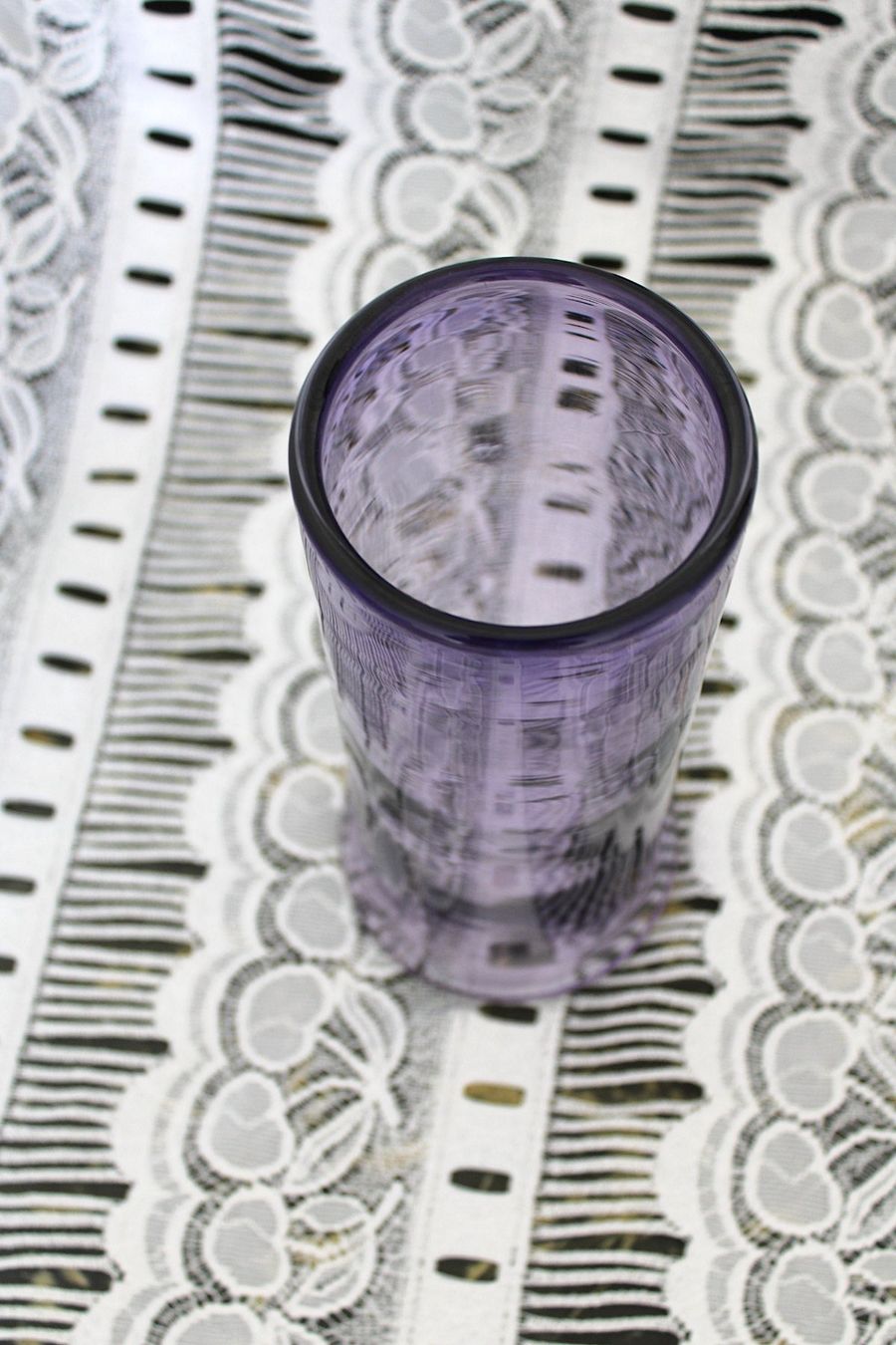 Vasi & Recipienti: Lila Farbige Vase, – Usato da Locarno venduto da fripui 1