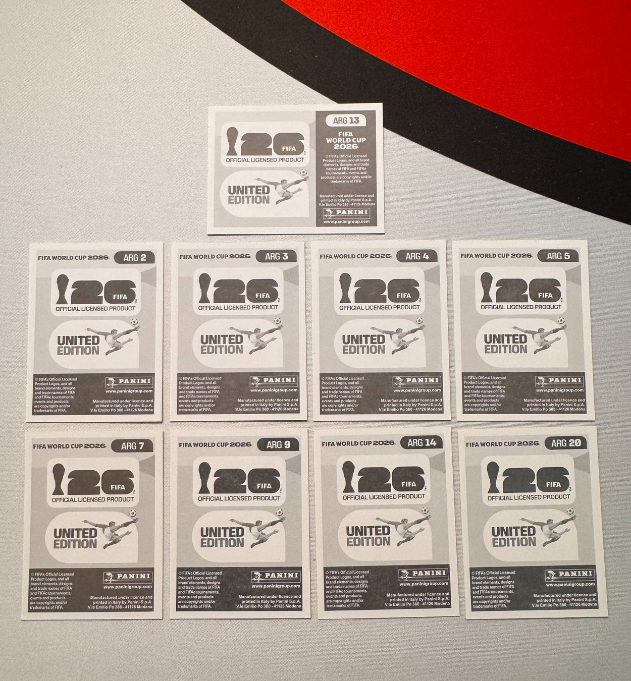 Panini Sammelbilder & Trading cards: Panini WM 2026 Sticker - Argentinien Lot – Neu (gemäss Beschreibung) aus Oberwil BL von Chelsea26 1