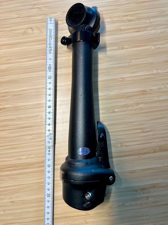 Klappbarer Lenkervorbau Fahrrad - Schnellspanner 25,4mm Aluminium