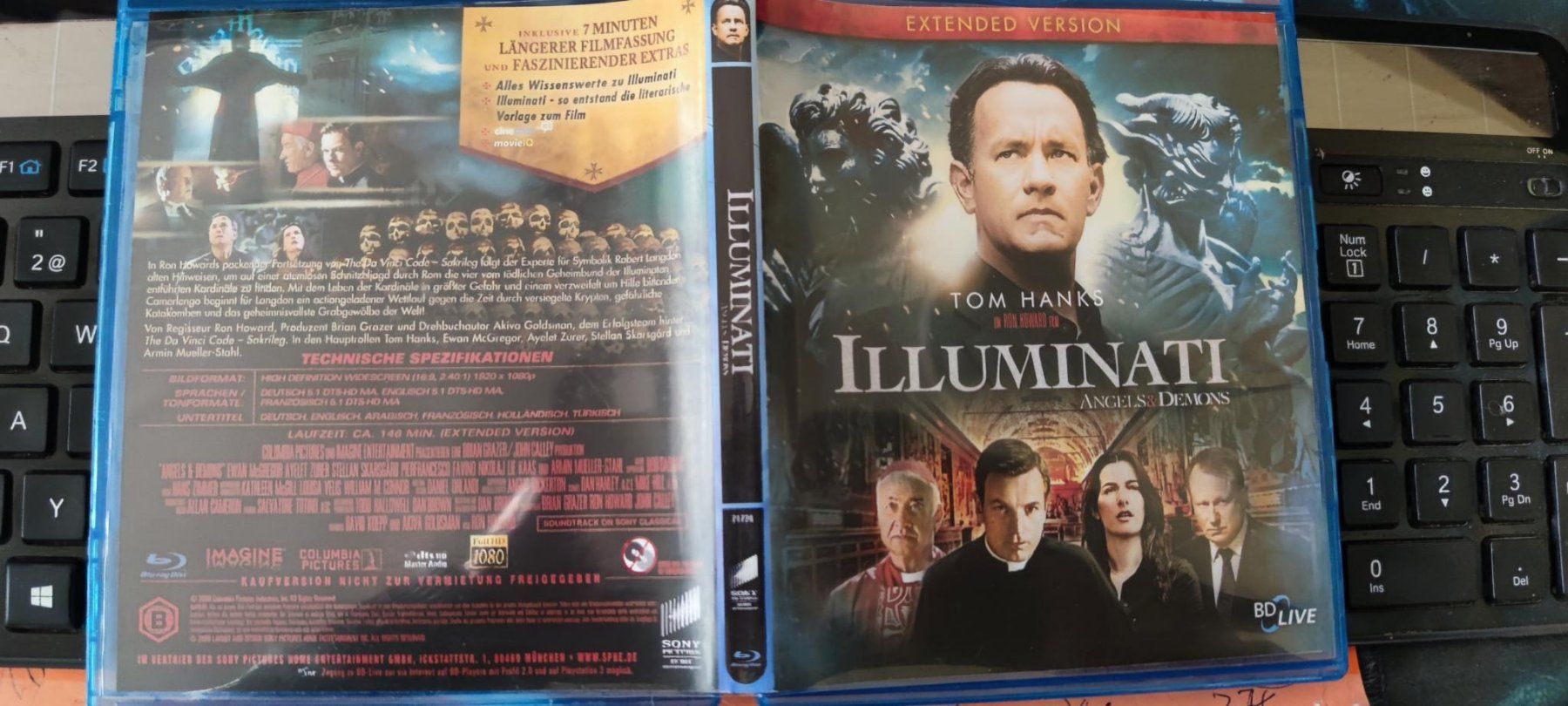 Tutti i DVDs: Illuminati - Extended Version (Blu-Ray) – Usato da Laufenburg venduto da Toni5010
