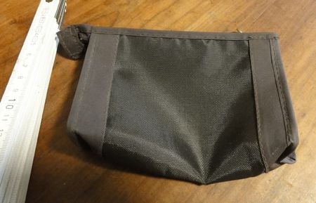 Textiltasche Swissair, braun