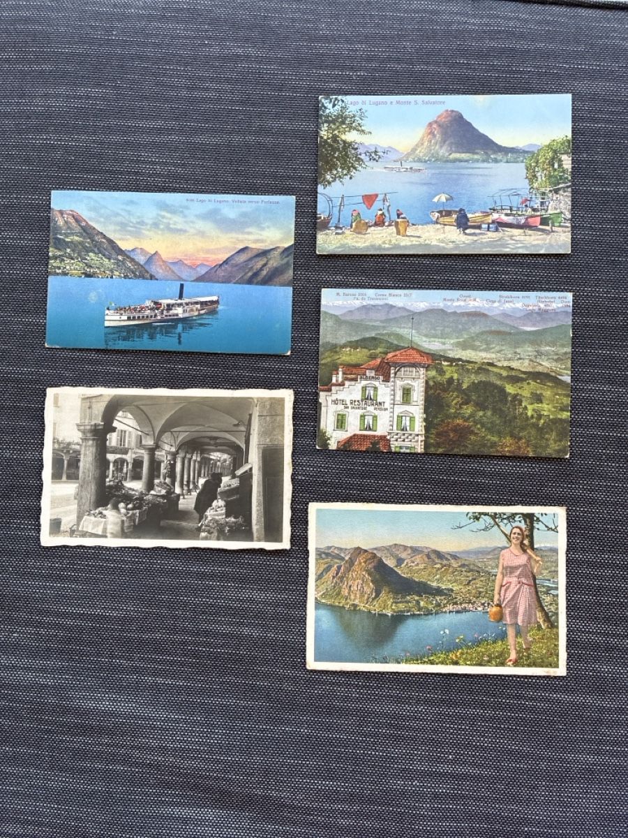 Ansichtskarten: 10 Ansichtskarten Schweiz diverse von Ticino  4 – Gebraucht aus Oftringen von Cla.vD.74 2