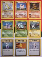 Vintage Pokémon Karten Lot - Basis / Fossil / Dschungel