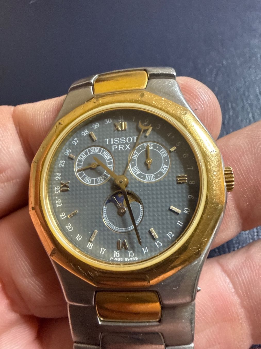 Tissot Orologi: Tissot Mondphase 35 mm – Usato da Pfeffingen venduto da Allhandelklgwatches
