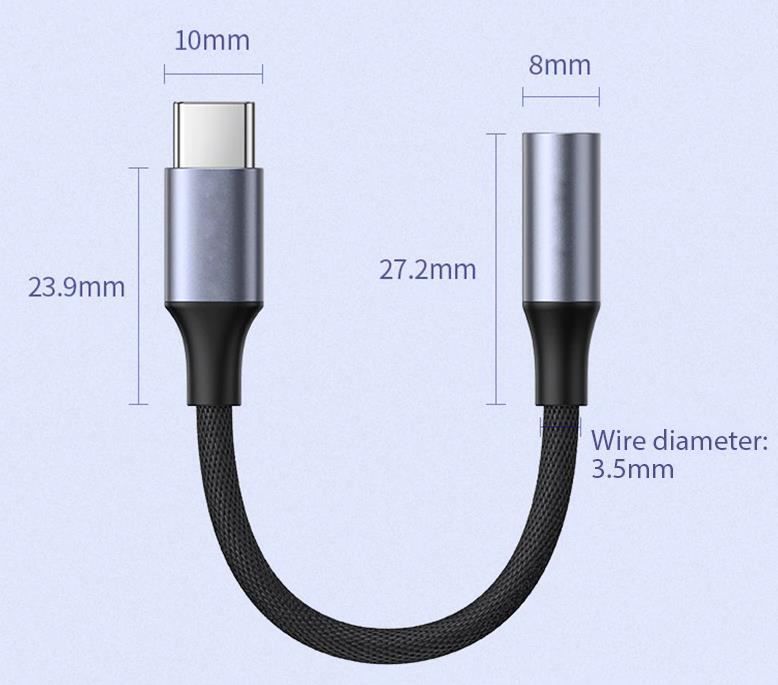 Unità & Adattatore: USB Type-C auf 3.5mm Kopfhörer Adapter – Nuovo e nell'imballaggio originale da Niederglatt ZH venduto da K1r7 1