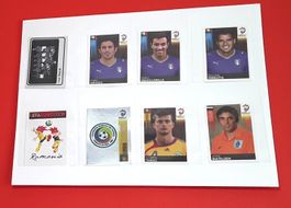 8 Panini Euro 2008 Schweiz Sticker ITA, NED, ROM Top Zustand