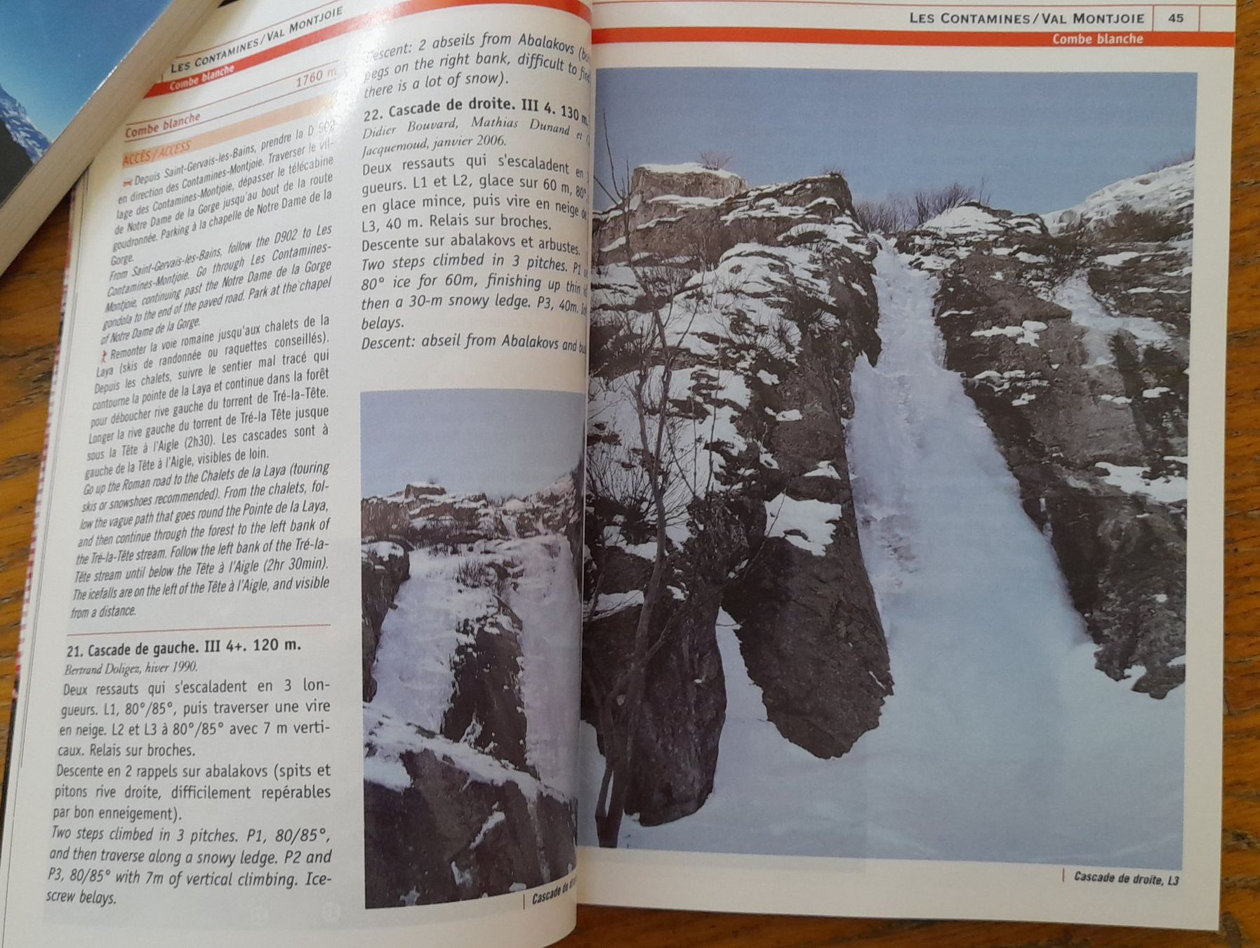Libri: Kletterbuchpaket "Cascades de Glace" T1+T2 – Usato da Rüegsauschachen venduto da lis_qql9 1