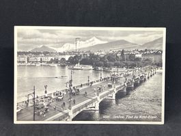 Genève. Point du Mont-Blanc