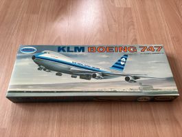 KLM Boeing 747 Aurora model kit 1968