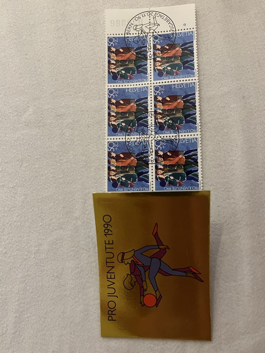 Tutti i francobolli: Markenheftchen PJ 1990 ET-Sonderstempel – Usato da Eppstein Vockenhausen venduto da hightech11 1