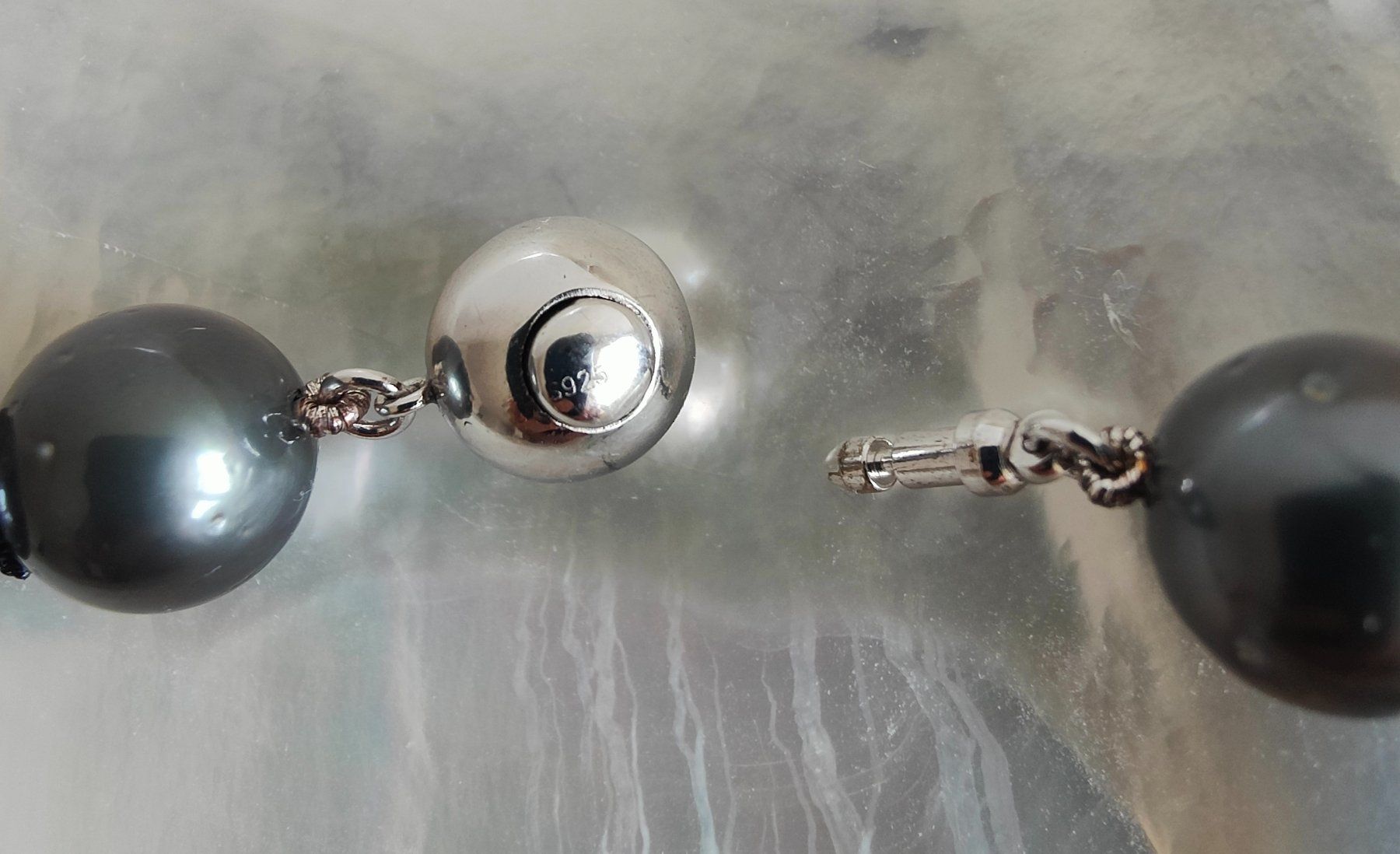 Catenine: Tahitiperlencollier, rund, 11.3 -13.5mm – Nuovo e nell'imballaggio originale da Rümlang venduto da 21f 5