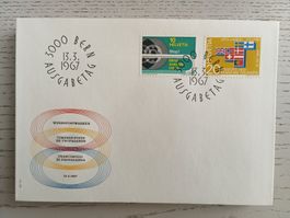 1967 FDC Werbemarken