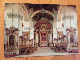 St. Gallen  Barock-Kathedrale - AK 1977