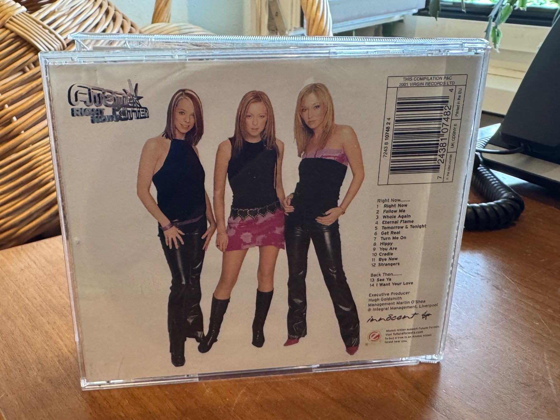 CD: Atomic Kitten - Right Now - HG42D+ – Usato da Küsnacht ZH venduto da swisssales.net 1