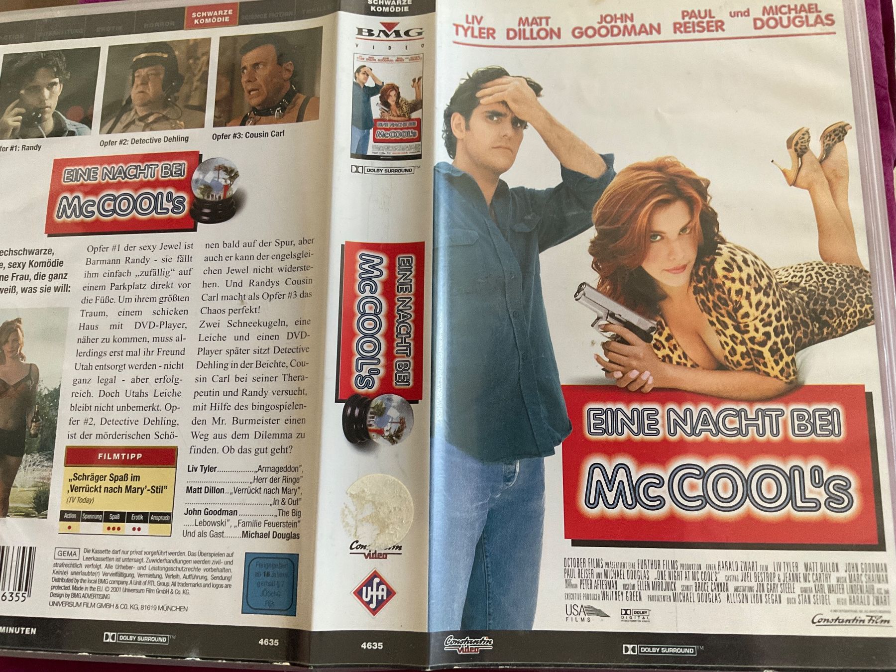 Tutti i VHS: VHS Eine Nacht bei Mc Cool`s – Usato da Biel/Bienne venduto da heygio